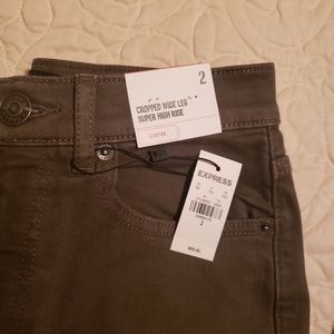 Express|Super High Rise Wide Leg Jeans Sz 2